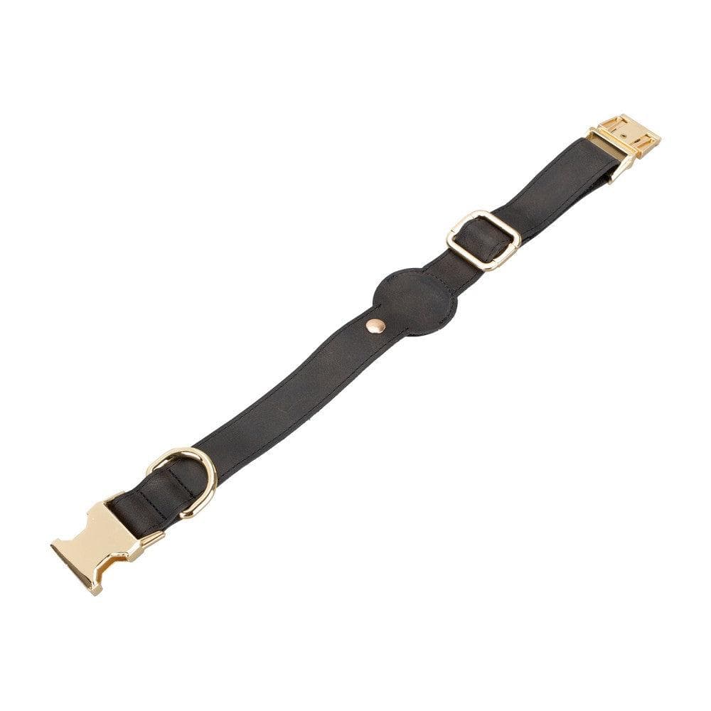 Scooby Leather Dog Collar With Air Tag Slot